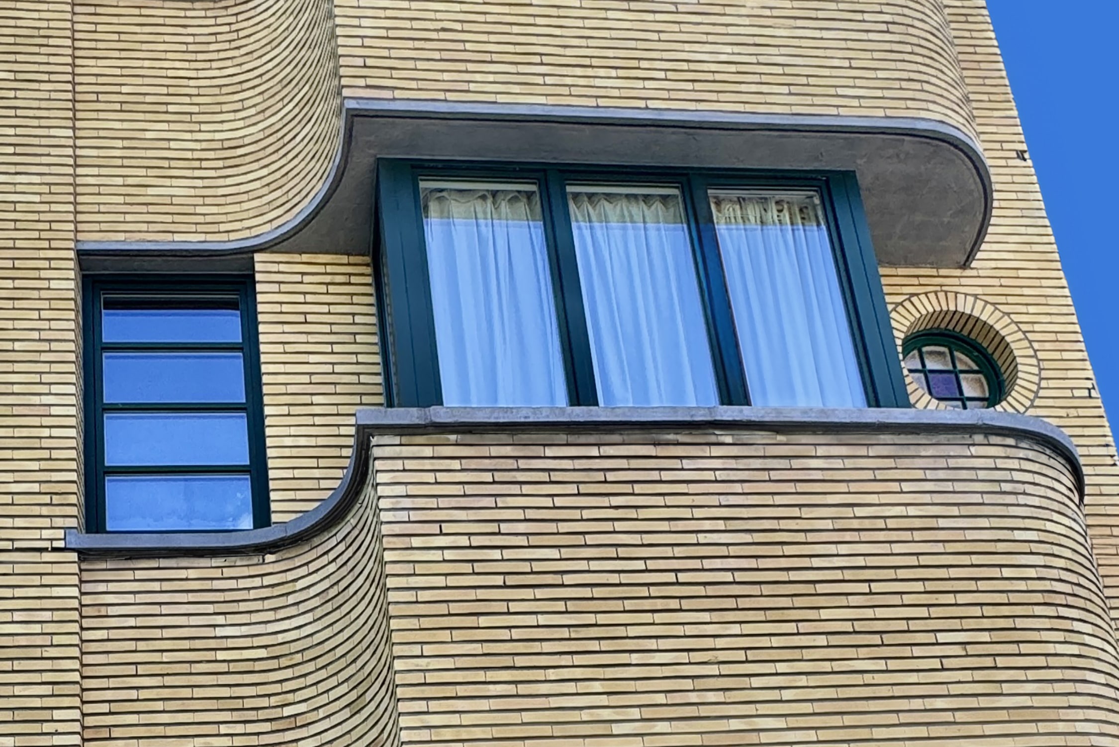Maison paquebot à Bruges
